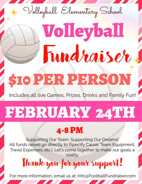 Volleyball Fundraisers for Teams and School Groups.